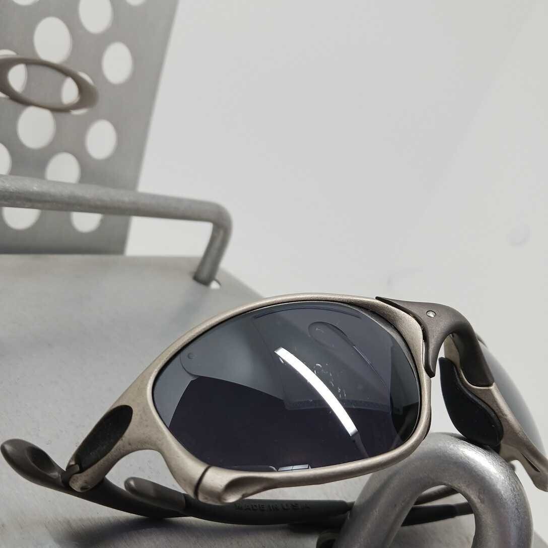 Oakley X-METAL XX Double Men's Sunglasses Tio2 Black Iridium Oakley X-METAL XX Double Men's Sunglasses Tio2 Black Iridium