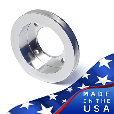 Small Block Ford Crankshaft Pulley 289 302 351W SBF 1 Groove Crank Billet