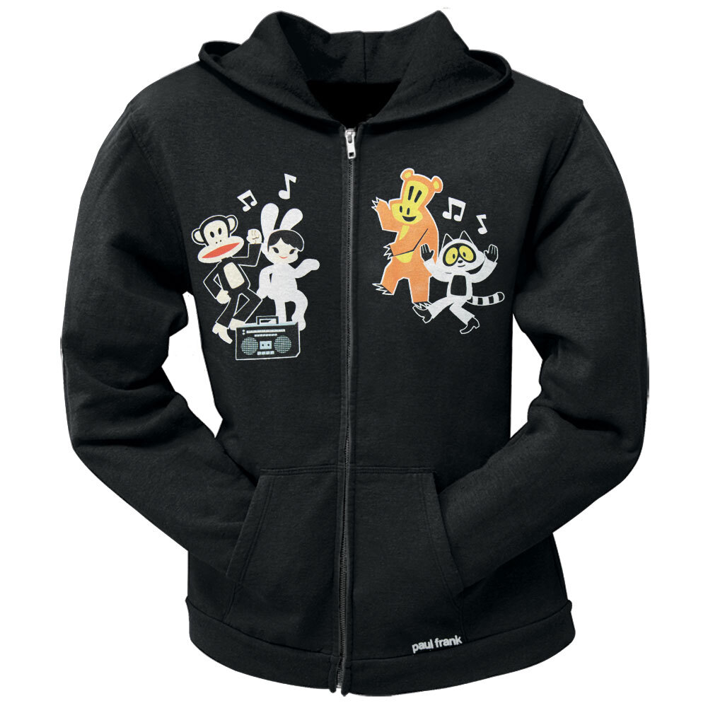 Paul Frank Julius Friends Dance Juniors Hoodie Buddie