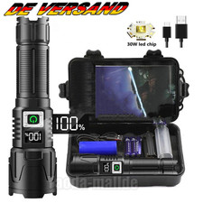 99000000LM LED Taschenlampe 5000 Meter Taktis...
