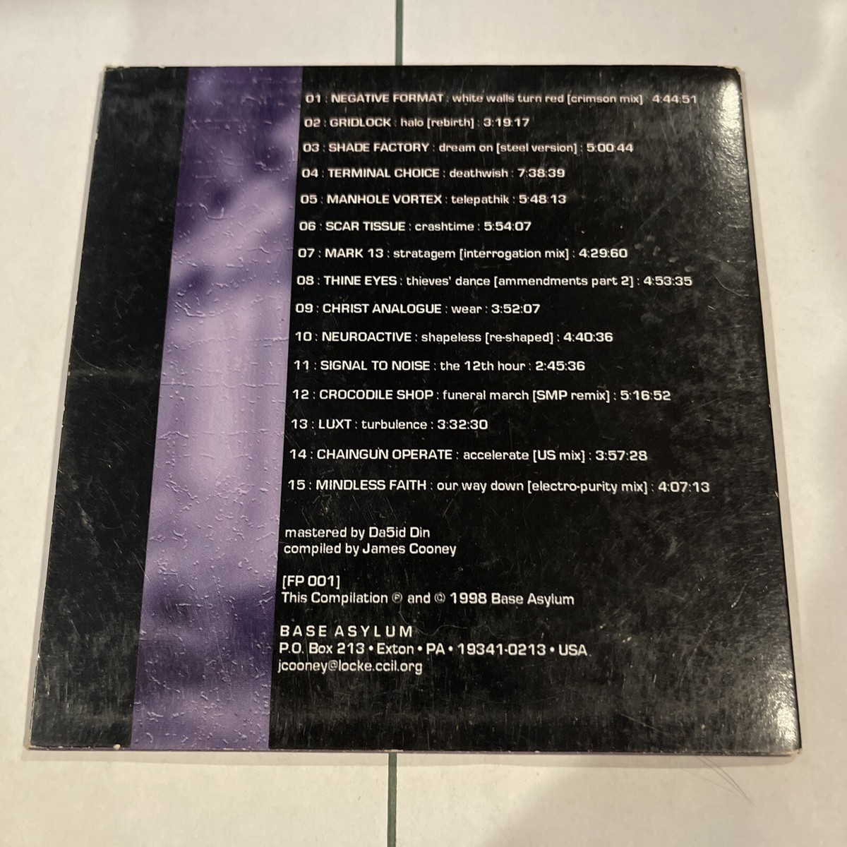 Various Artists Sounds from the Asylum 1 CD) Album. 1998. Rare