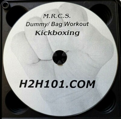 Kickboxing Martial Arts Training Muay Thai Boxing DVD Bag Punching Kicking