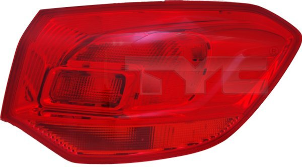 Right TYC 11-11875-01-2 Combination Rearlight for OPEL
