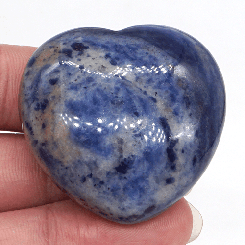 1.5" Love Heart Shape Stone Crystal Carving Palm Stone Reiki Healing Gift Decor - Picture 3 of 101