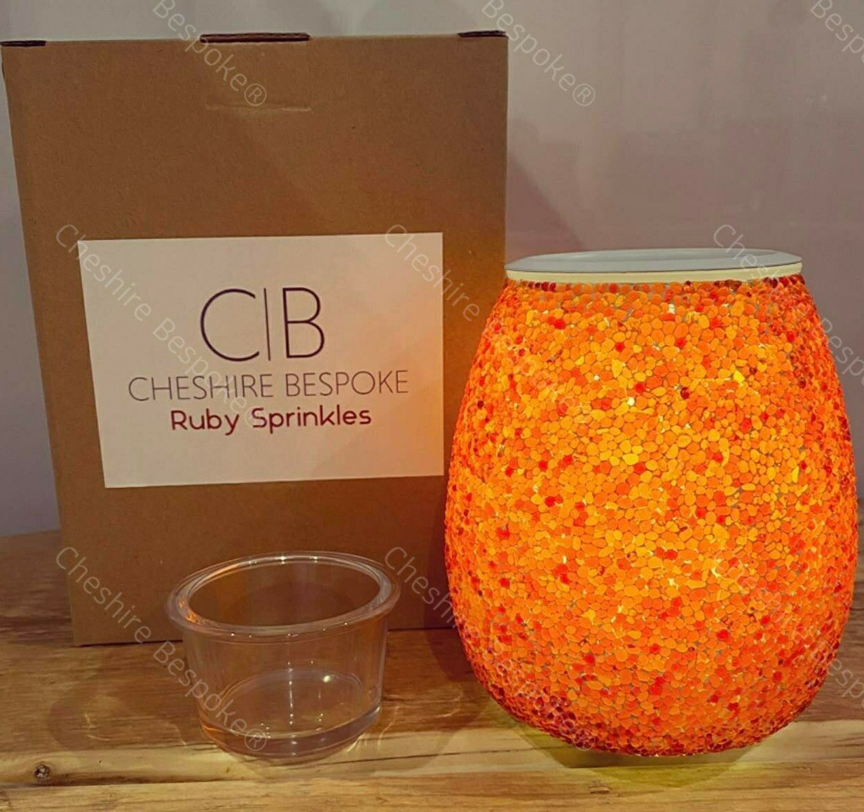 Wax Melt Burner Oil Warmer Sprinkle Mosaic Electric PlugIn LED Aroma Lamp eBay