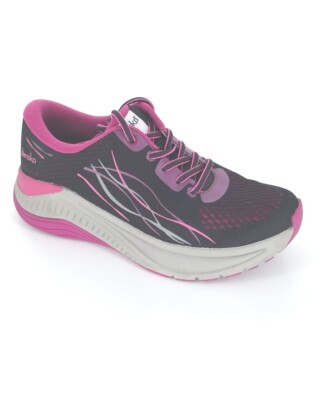 7805 Dansko Womens Pace Mesh Black/Berry Walking Shoes Size 38 EU 7.5-8 US