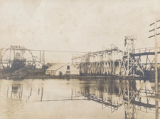 FOTO GABINETE GRANDE OCUPACIONAL PLANTA CIANURO MINA ORO AUSTRALIANA C.1900 12x10