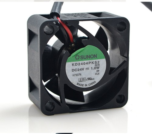 New SUNON Cooling Fan 24V 4020 1.0W KD2404PKS2 4CM 40x40x20mm 1.6"x1.6x0.8" - Picture 2 of 5