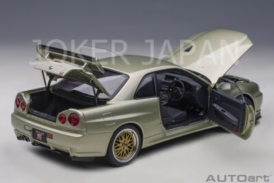 AUTOart Nissan Skyline GT-R (R34) V-Spec II Nür BBS (Millennium