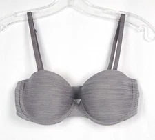Victoria's Secret Multi-Way Gray Space Dye Underwire Bra 32D