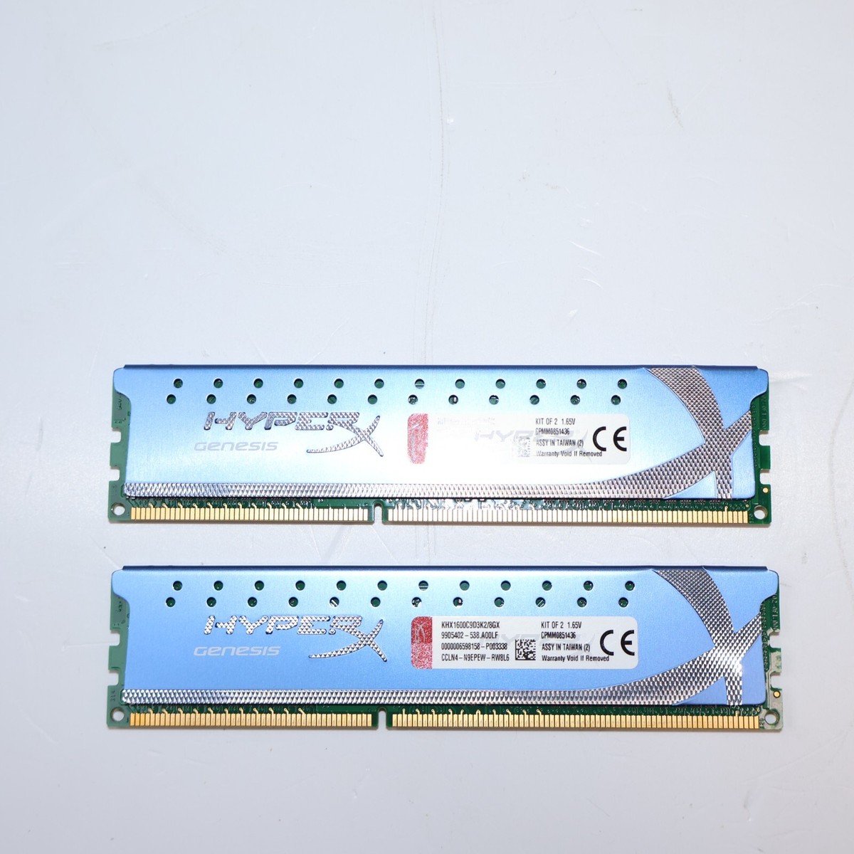 Kingston HyperX Genesis 8GB DDR3 RAM (2x 4GB) 1600MHz CL9 KHX1600C9D3K2/8GX