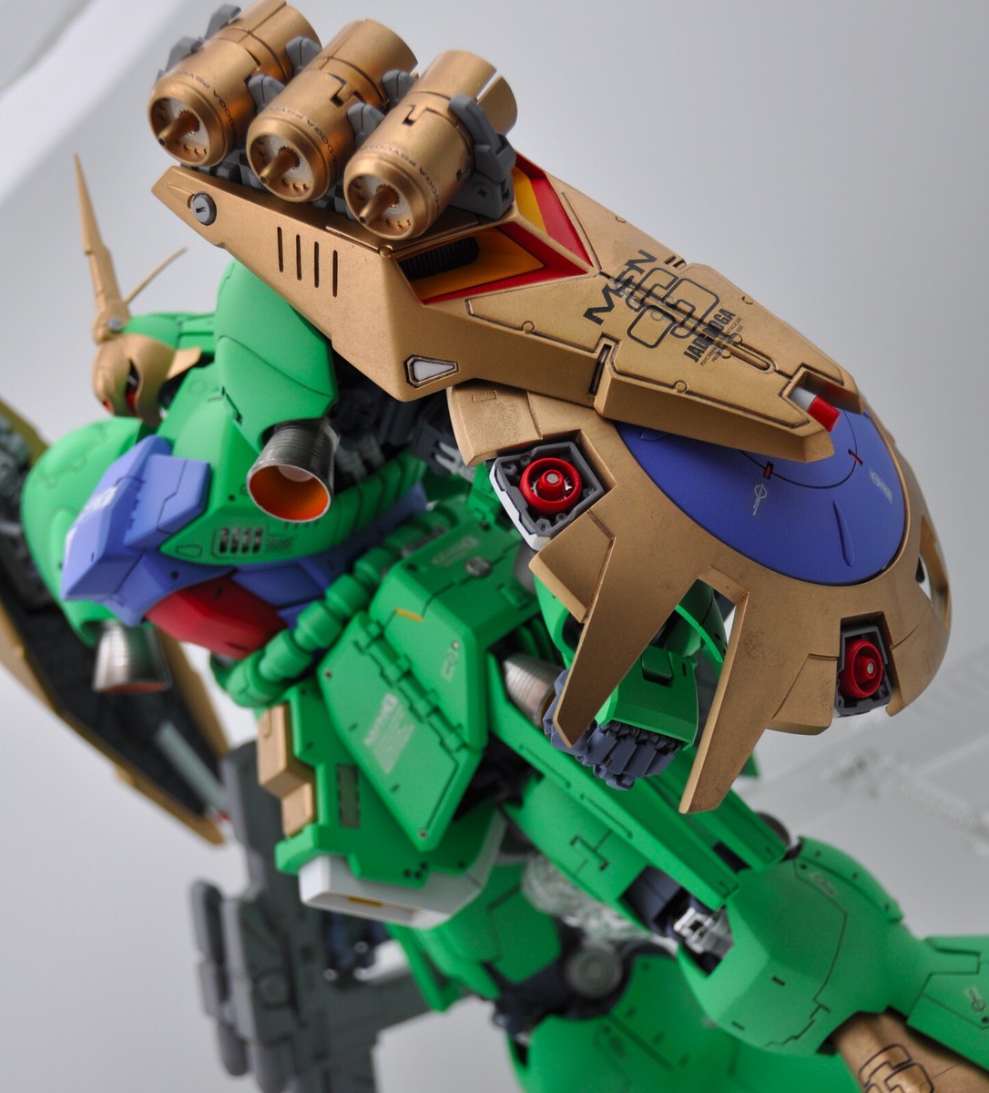 G System 1/72 Jadg Doga MSN-03 Gundam Full Resin Kit Built and