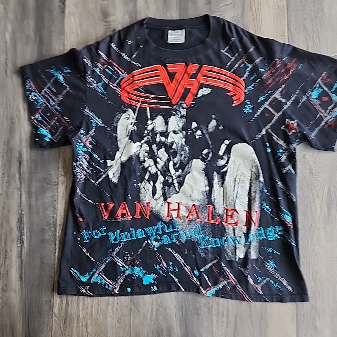 Vintage 1991 Van Halen For Unlawful Carnal Knowledge All