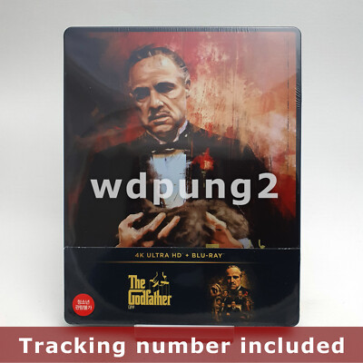 The Godfather - 4K UHD + BLU-RAY Steelbook | eBay