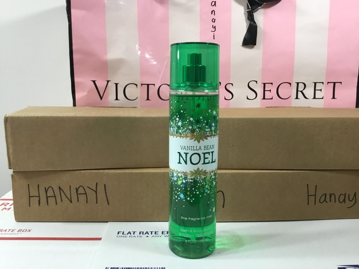 BATH BODY WORKS VANILLA BEAN NOEL FINE FRAGRANCE MIST DISCONTINUED