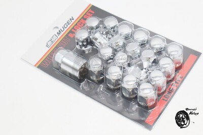 MUGEN OEM Wheel Nut & Lock Set Black For CIVIC TYPE R FD2 08181