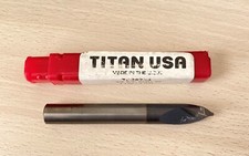 Titan TC28724 3/8" Drill Diameter 2 Flute, 90 Degree Carbide Spot Drill