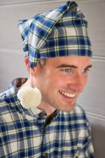 Lee Valley Ireland Men's Cotton Flannel Nightcap