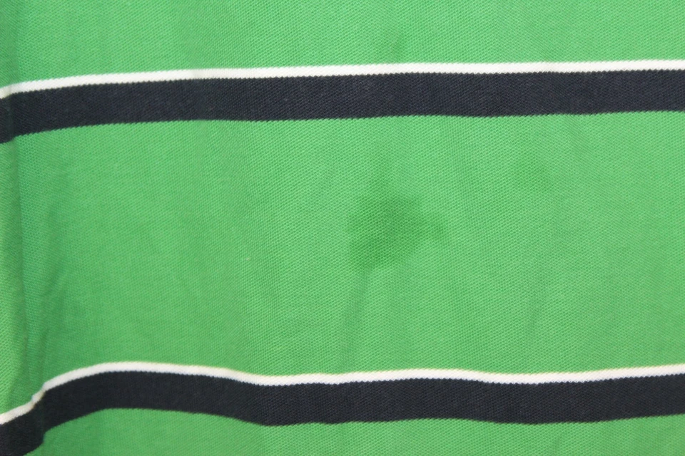 Camisa Polo Nautica Jeans Co. 100% Algodón Juvenil Talla XL Verde/Azul Marino/Blanco Foto 2 de 4