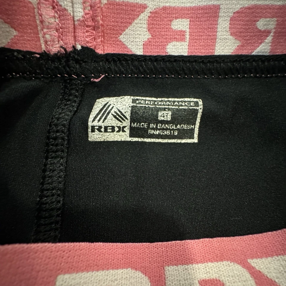 Conjunto de ropa deportiva RBX para niñas con capucha y leggings talla 4T Foto 4 de 4