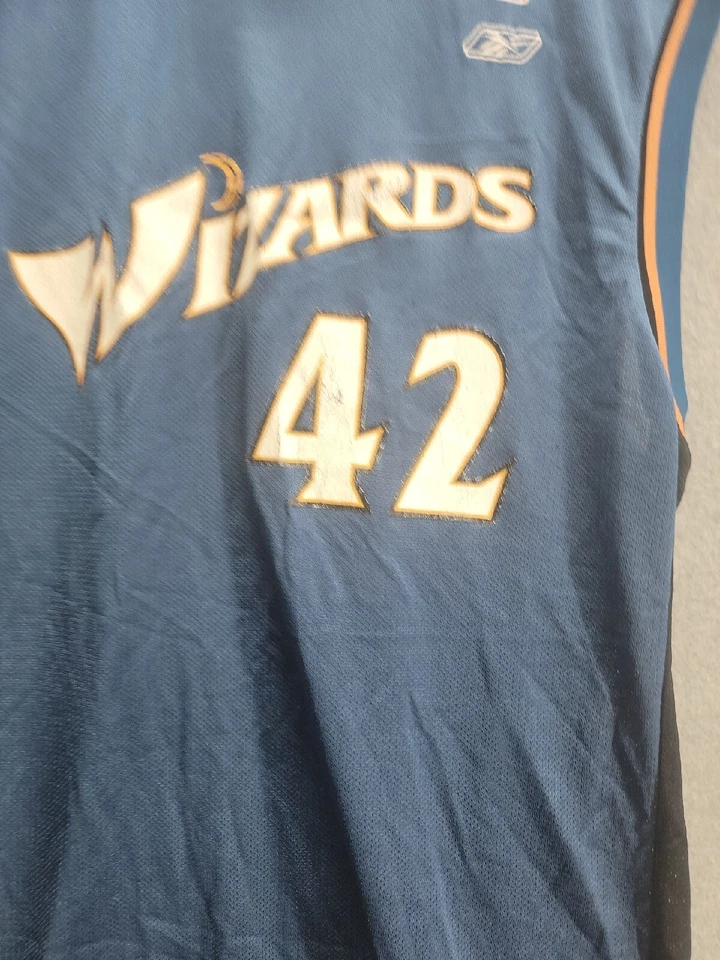 Джерси Washington Wizards Jerry Stackhouse Reebok размер M синяя - Изображение 2 из 4