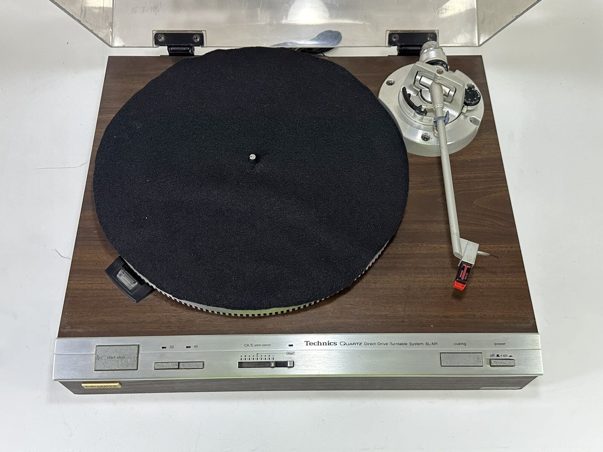 Technics SL-M1 Direct-Drive Quartz Lock Turntable with SHURE M92E