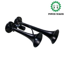 24V Electrically Controlled Dual Tone Air Horn Soprano Super Loud Whistle