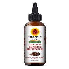 Tropic Isle Living Strong Roots Red Pimento Hair Growth Oil