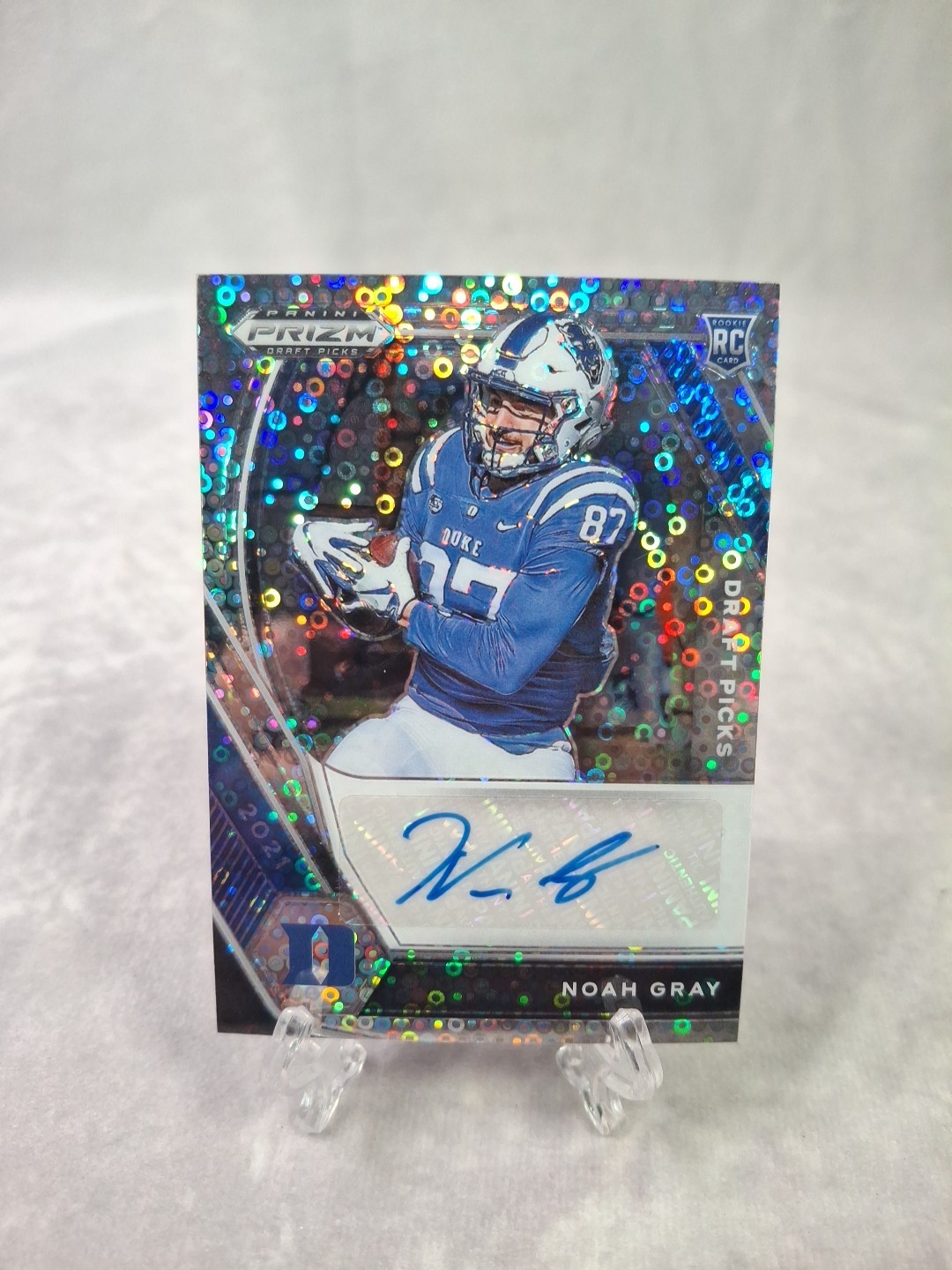 Noah Gray Panini Prizm Draft Picks Draft Picks Autographs #DPANOG Silver