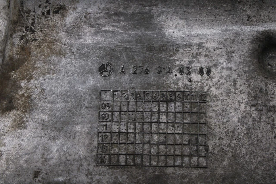 Panela de óleo superior e inferior do motor Mercedes-Benz E350 4Matic 3.5L 2012-16 2760105112 - Imagem 3 de 4