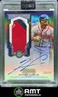 2023 Topps Dynasty DAPB-RA Ronald Acuna Jr. Auto Patch Design Variation 2/10