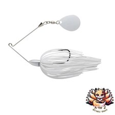 NEW Keitech Baby T-Bone Spinnerbait Single Colorado SC 3/8oz #010 Super White