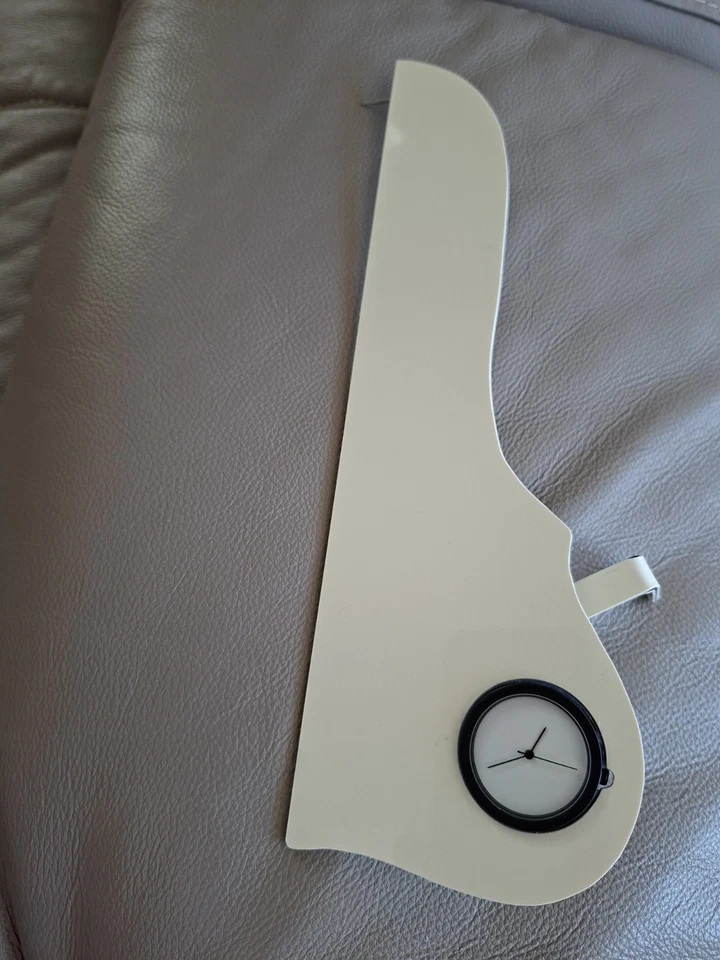 Pickguard De Guitarra Archtop Hecho A Mano Unikat Para zurdos, Blanco - Imagen 4 de 4