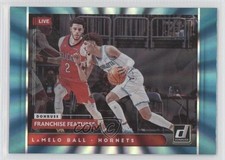 2021-22 Panini Donruss Franchise Features Holo Teal Laser LaMelo Ball #23 19hn