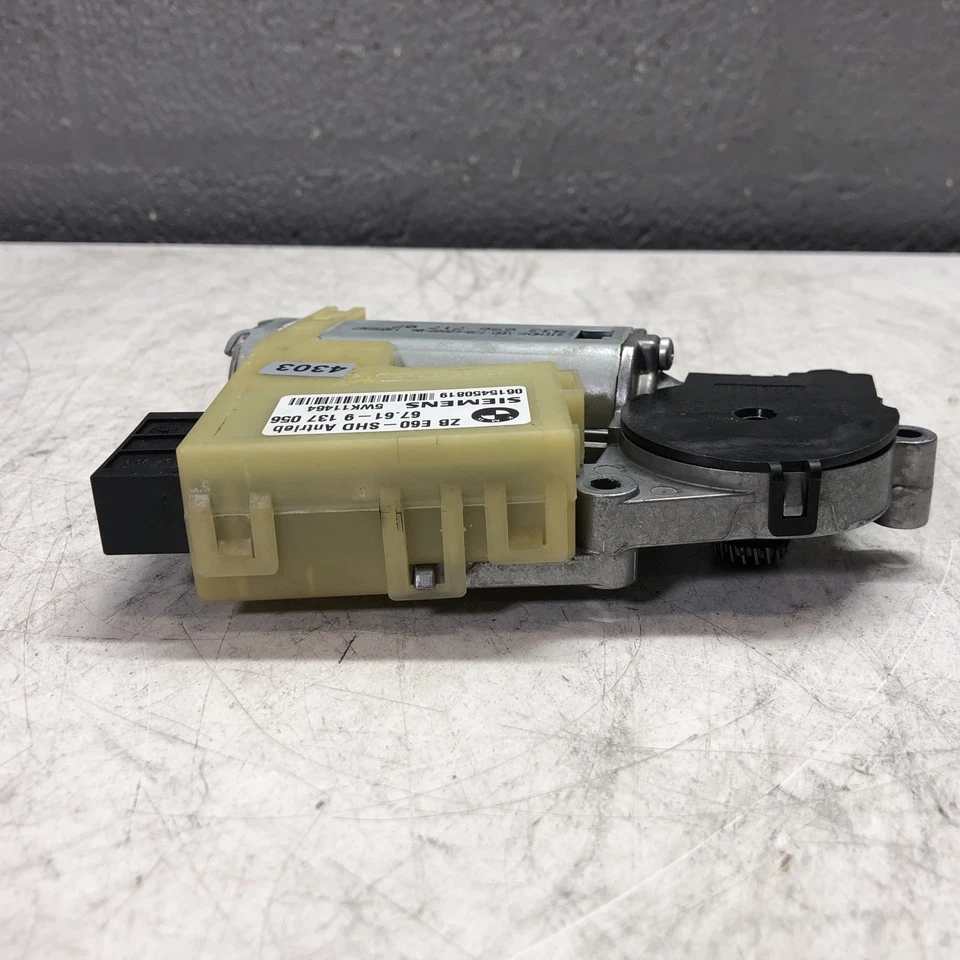 2002-2010 E65 E66 E60 BMW 750I 745I 530I 528i люк мотор солнце крыша привод OEM - Изображение 4 из 4