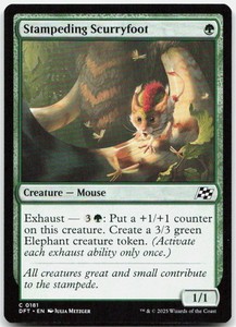 Stampeding Scurryfoot 181/568 Aetherdrift