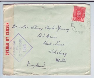 AUSTRALIA Zensurbrief censored cover 1942