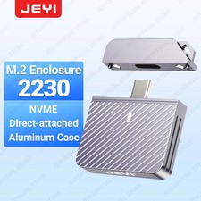 JEYI 2230 M.2 nvme SSD Enclosure Direct-attach HDD SSD NVMe Case USB 3.2 10Gbps
