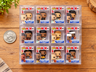 Funko Bitty Pop: NBA Full Set of 12 (Series One)  (NEW & In Mint Condition)