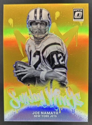 2025 Donruss Optic Joe Namath Gold (RAW)