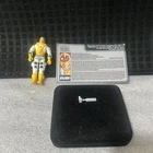 GI Joe Payload 1989 v2 W/ file card BACKPACK control arm Crusader pilot Vintage