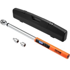 VEVOR Digital Torque Wrench Adjustable Torque Wrench 1/2" Drive 25-250 ft.lb