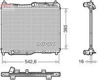 Denso KüHler WasserküHler MotorküHler FüR Ford Ecosport Fiesta VII 1.0 Ecoboost