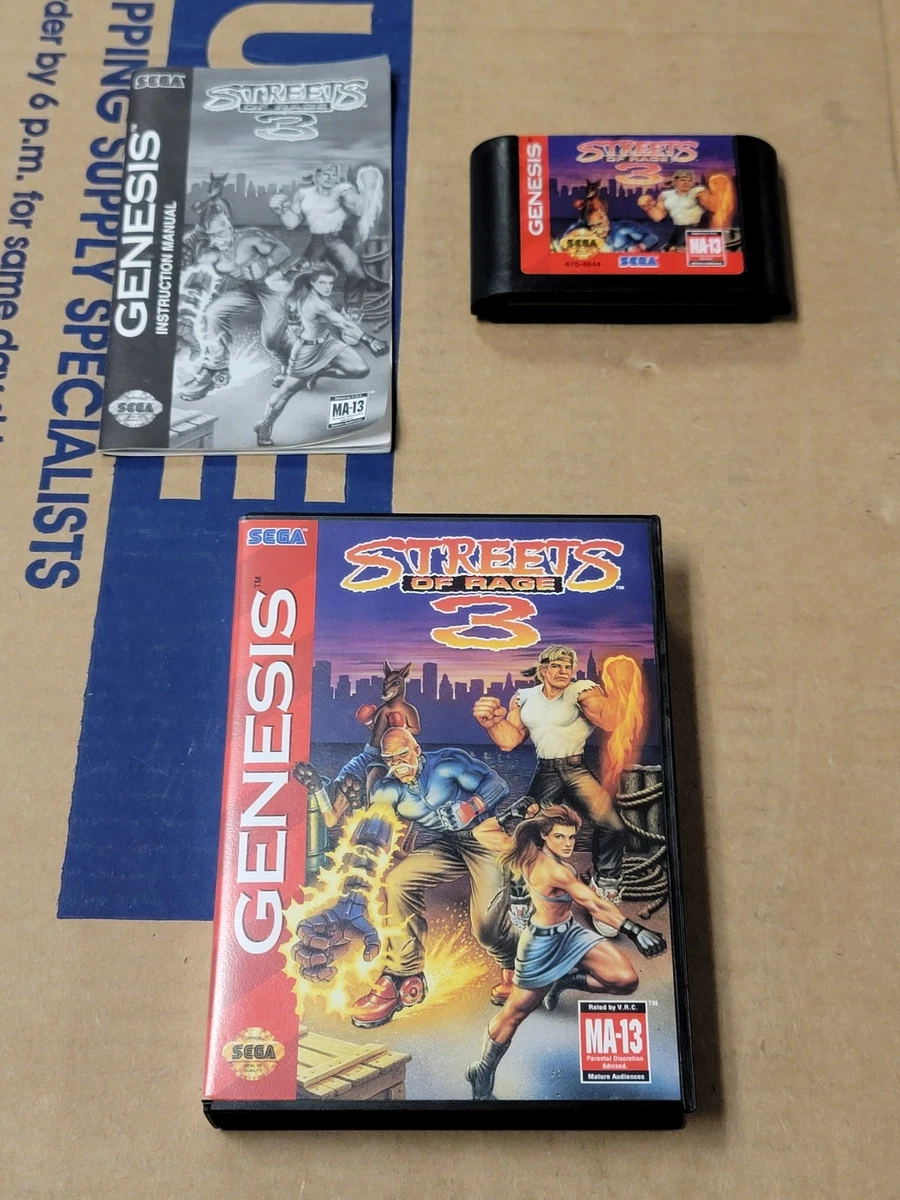 Streets of Rage 3 1994 Video Games for sale | eBay