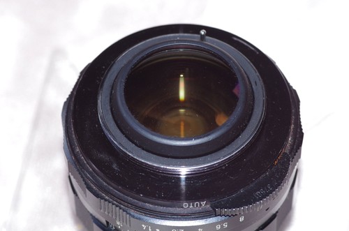 EXCEPTIONNEL objectif M42 50mm f1,4 TAKUMAR, bouchons-filtre-pare-soleil-housse - Imagen 3 de 24