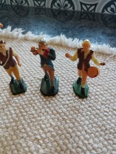 4 1960s Marx Warriors of the World 1776 Civil War Soldier Drummer Vintage Lot