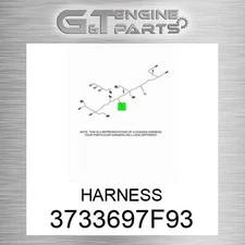 3733697F93 HARNESS fits INTERNATIONAL TRUCK (Surplus Open Box)