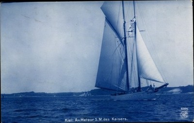 Ak Kiel, SMY Meteor, Kaiserliche Yacht, NPG 502 15 - 10784409