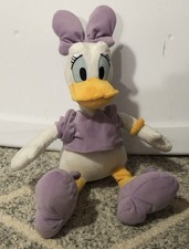Disney Store Daisy Duck Plush Purple Outfit