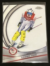 2026 Topps Chrome Winter Olympics #196 LINDSEY VONN Gold Medalist Team USA